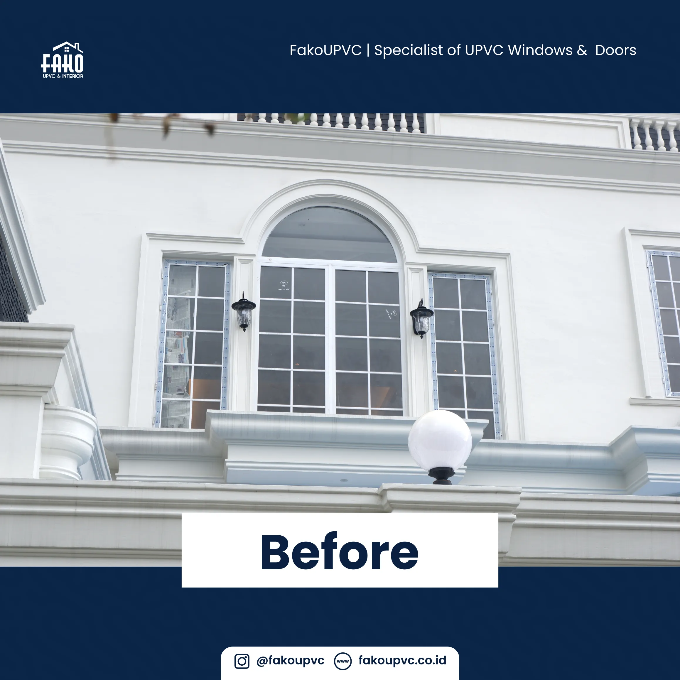 Jendela UPVC Untuk Hunian Indah