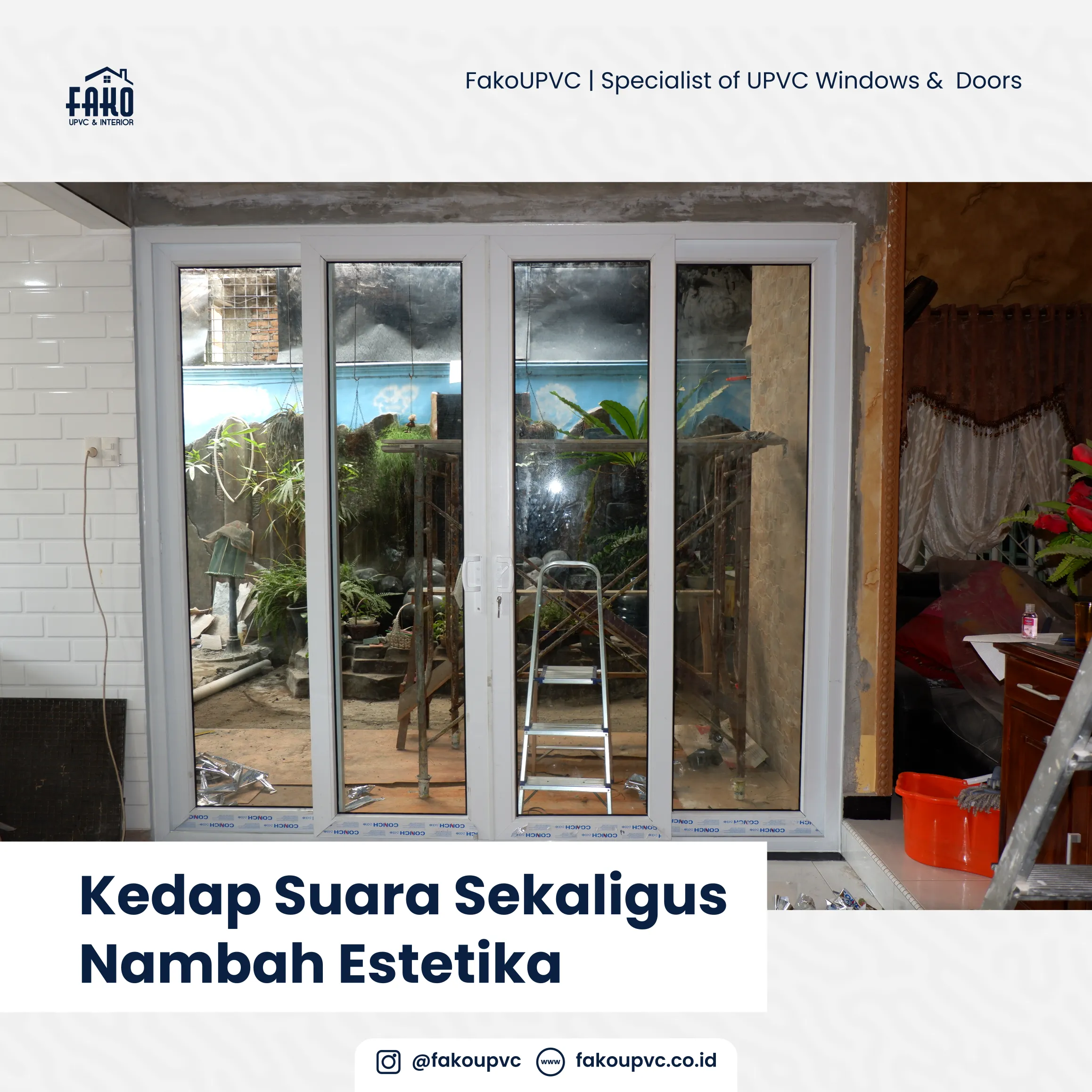 Pintu Kedap Suara Sekaligus Menambah Estetika