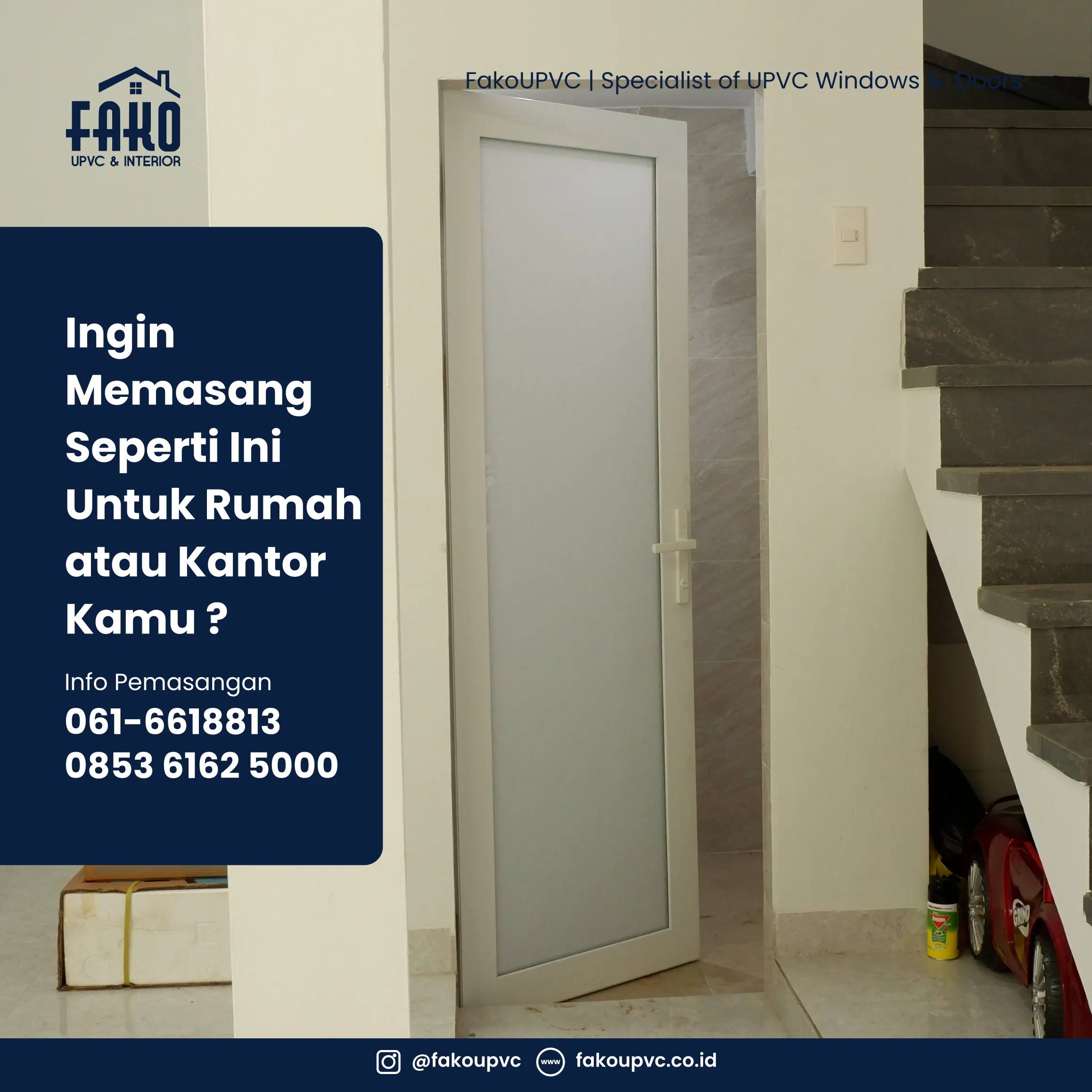 Pintu UPVC Kamar Mandi: Rahasia Kamar Mandi Anti-Lembap & Awet!